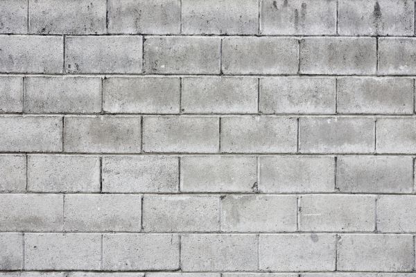 Cinder Block Wall Repair in Livonia