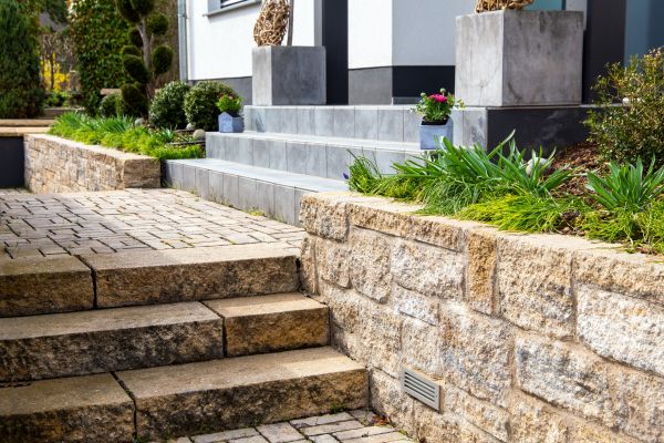 Stone Step Replacement in Livonia
