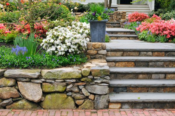Stone Stairs Repair in Livonia