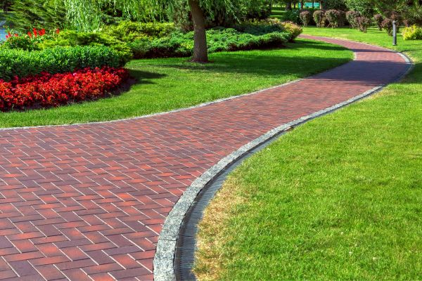 Brick Walkway Installation in Livonia