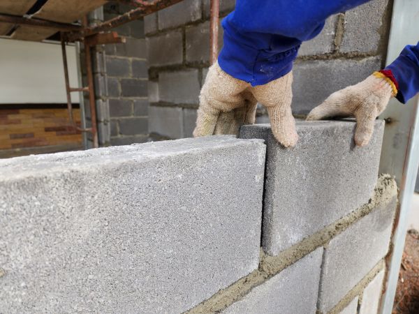 Concrete Block Repair in Livonia