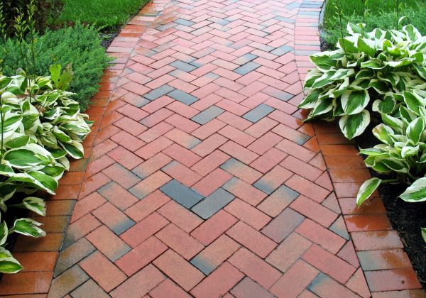 Brick Walkway Repair in Livonia