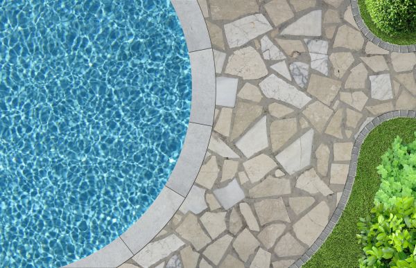 Flagstone Grout Repair in Livonia