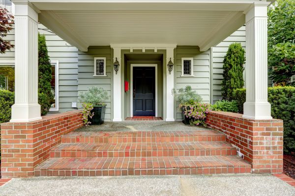 Front Porch Masonry Repair in Livonia
