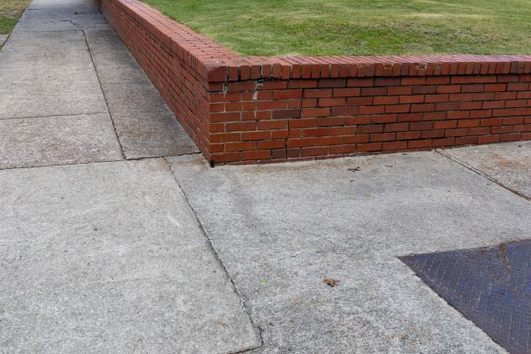 Brick Retaining Wall Repair in Livonia